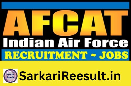 Indian Air Force AFCAT Online Form 2025